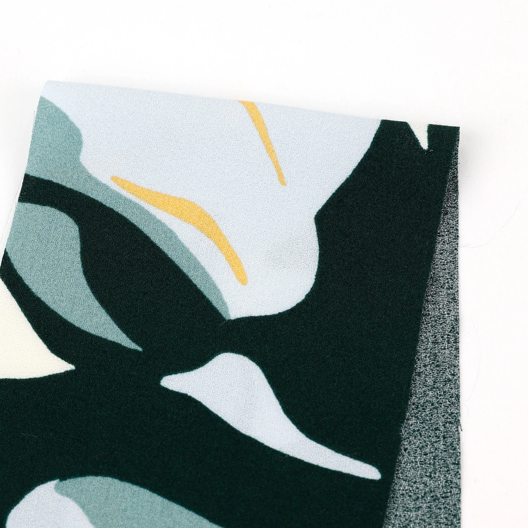 Abstract Swirl Viscose/Rayon Crepe - Garden