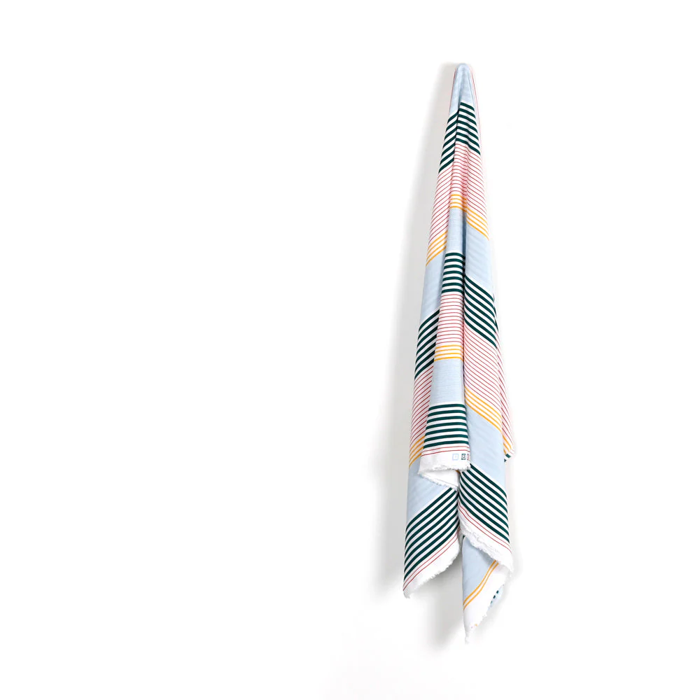 Beach Stripe Viscose - Primary - Image 2