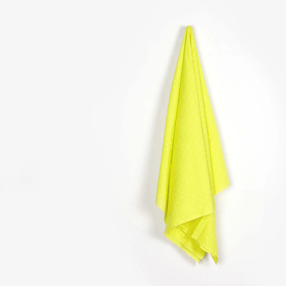 Big Hailspot Cotton - Highlighter Yellow - Image 2