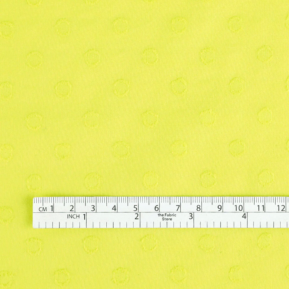 Big Hailspot Cotton - Highlighter Yellow - Image 4