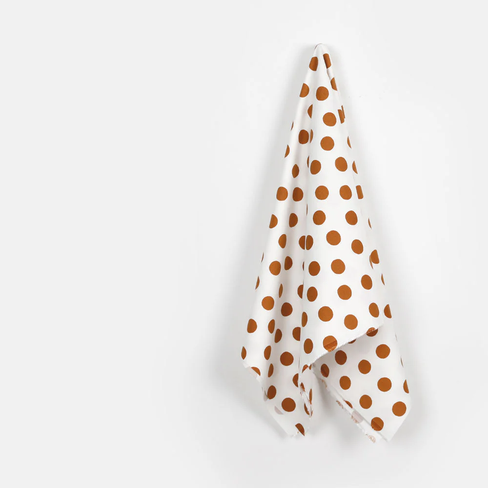 Big Spot Stretch Cotton - Ochre - Image 2