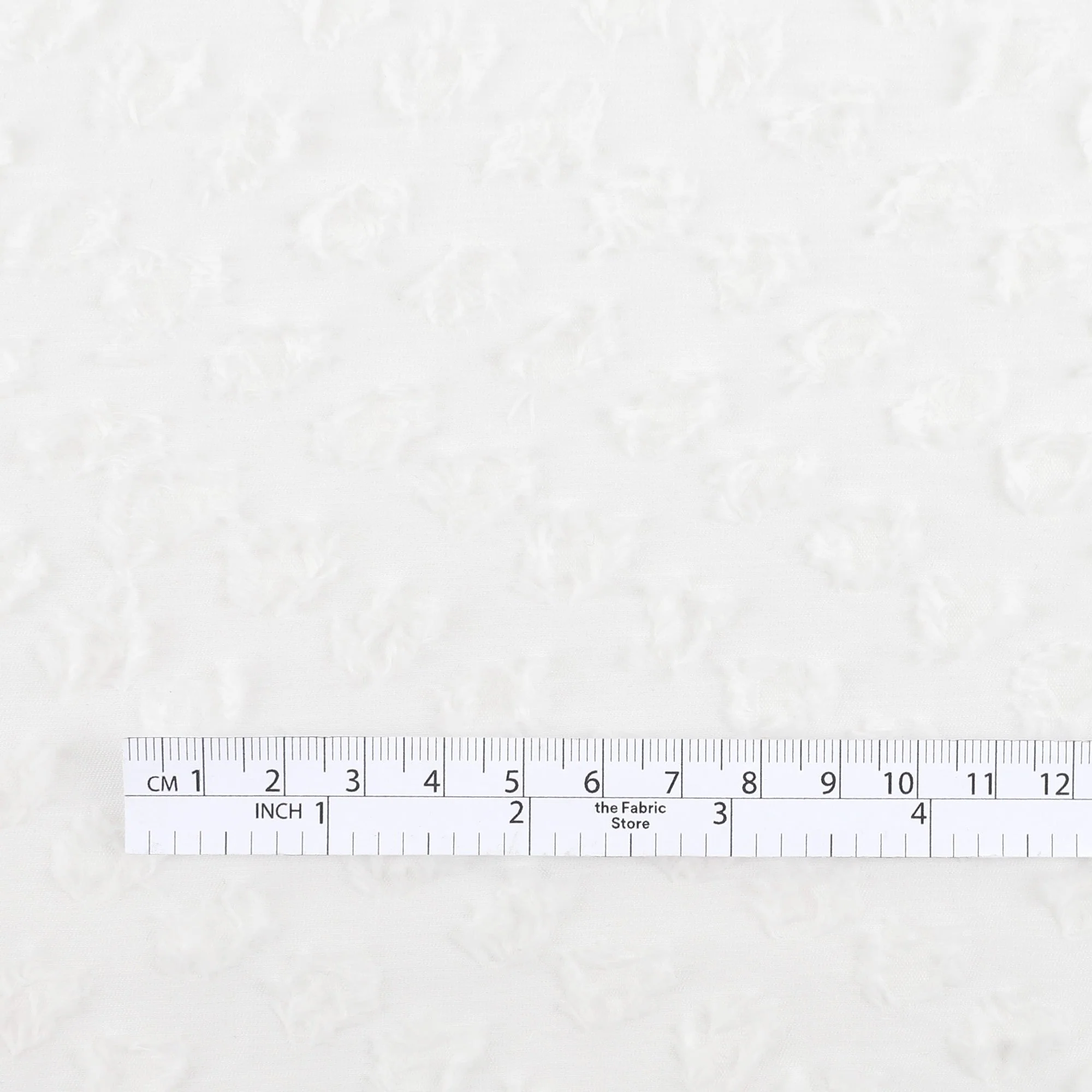 Clip Jacquard Cotton/Nylon Shirting - Ivory - Image 4