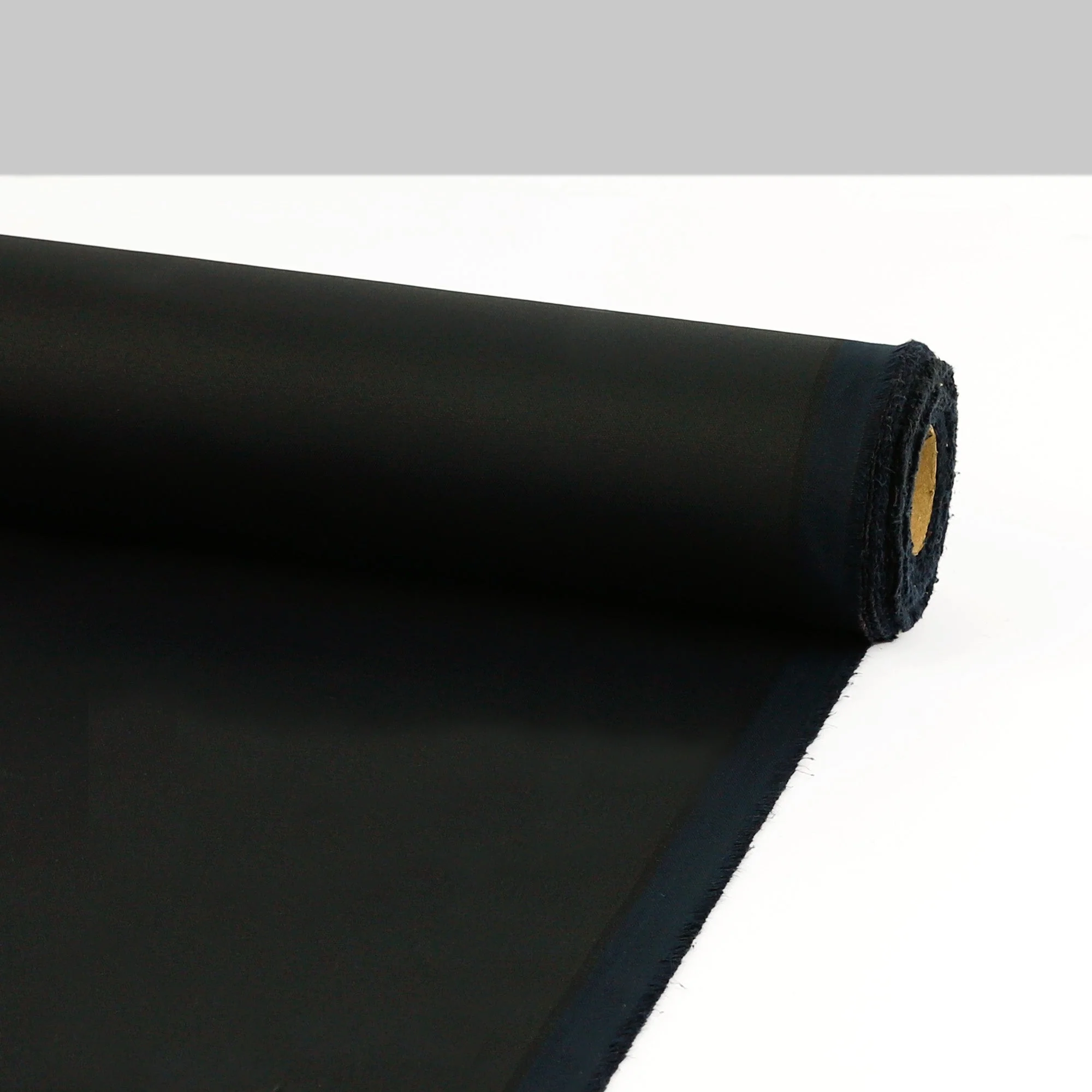Coated Cotton Canvas - Navy - Image 3