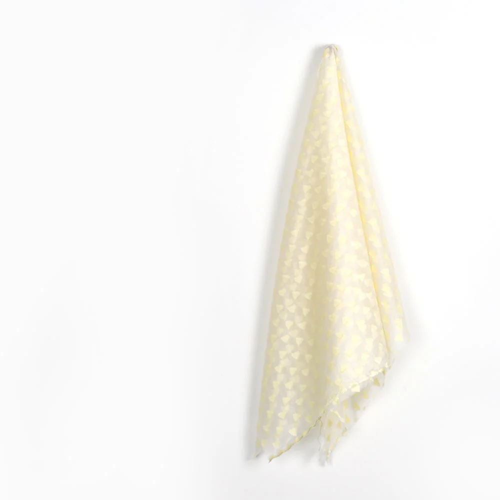 Corn Chip Poly Organza - Yellow - Image 2