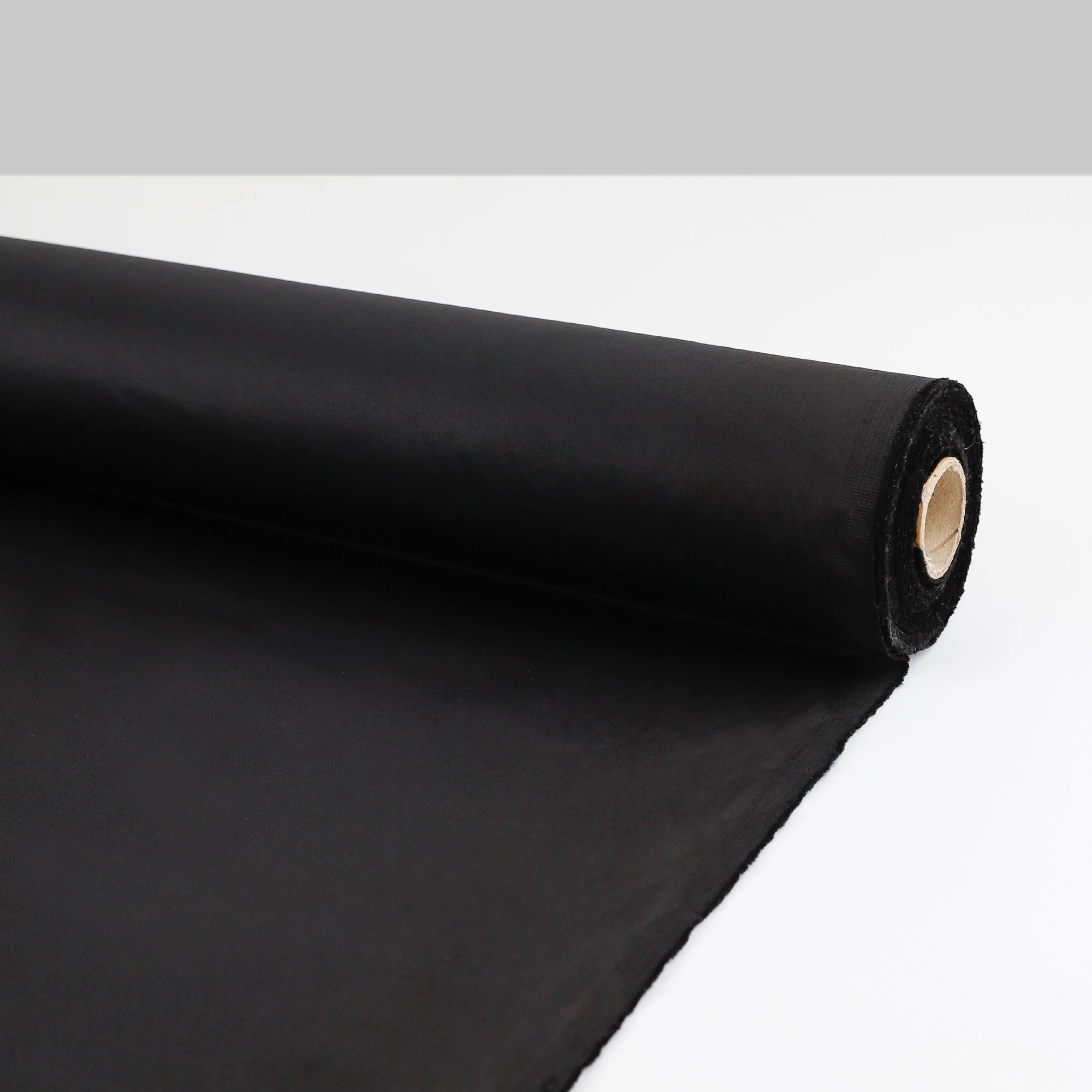 Crisp Cotton Sateen - Black - Image 3