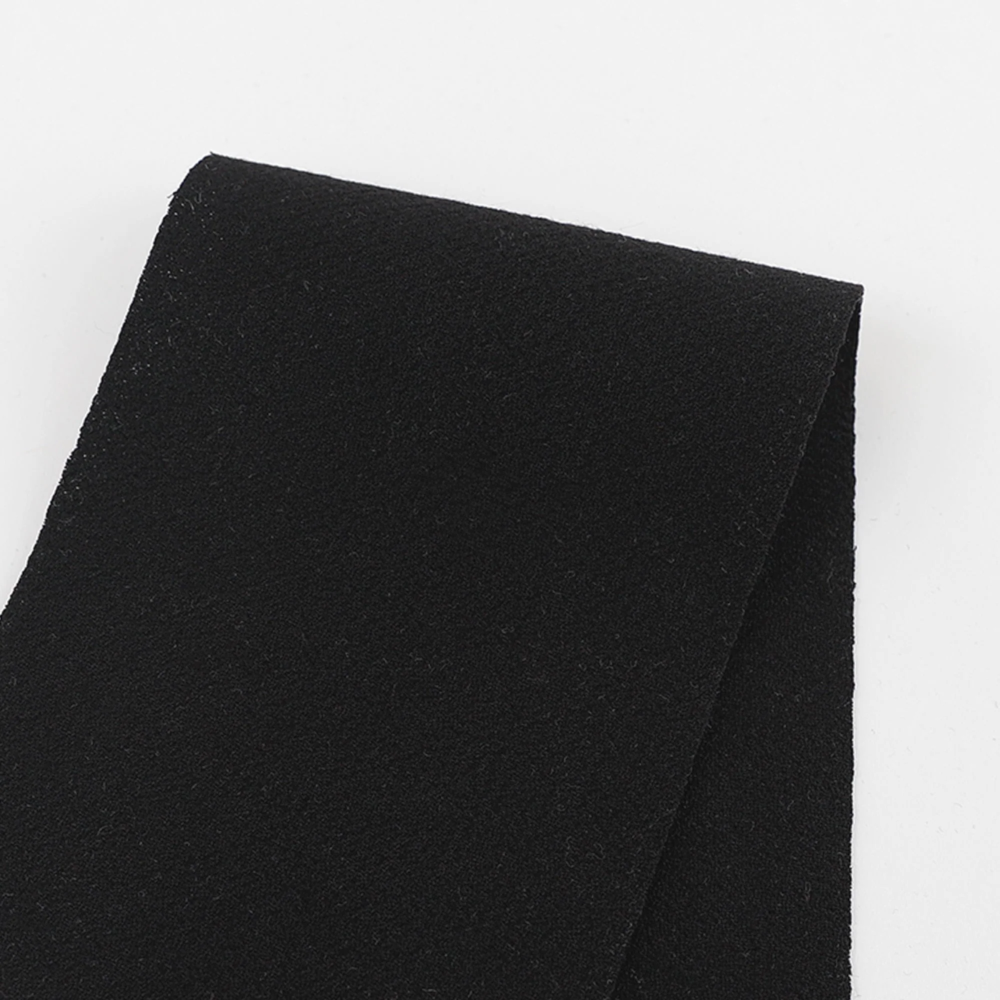 Double Crepe Wool Suiting - Black