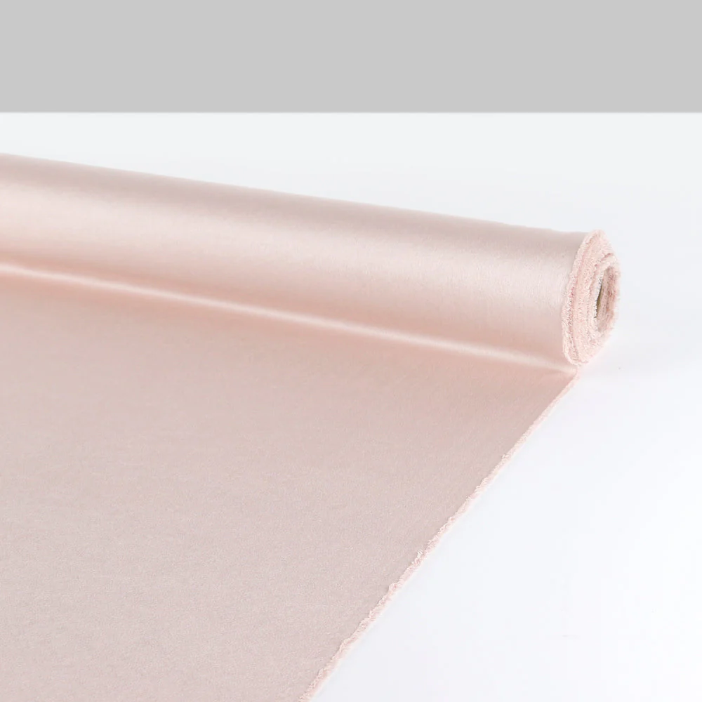 Double Faced Poly Satin - Calamine - Image 3