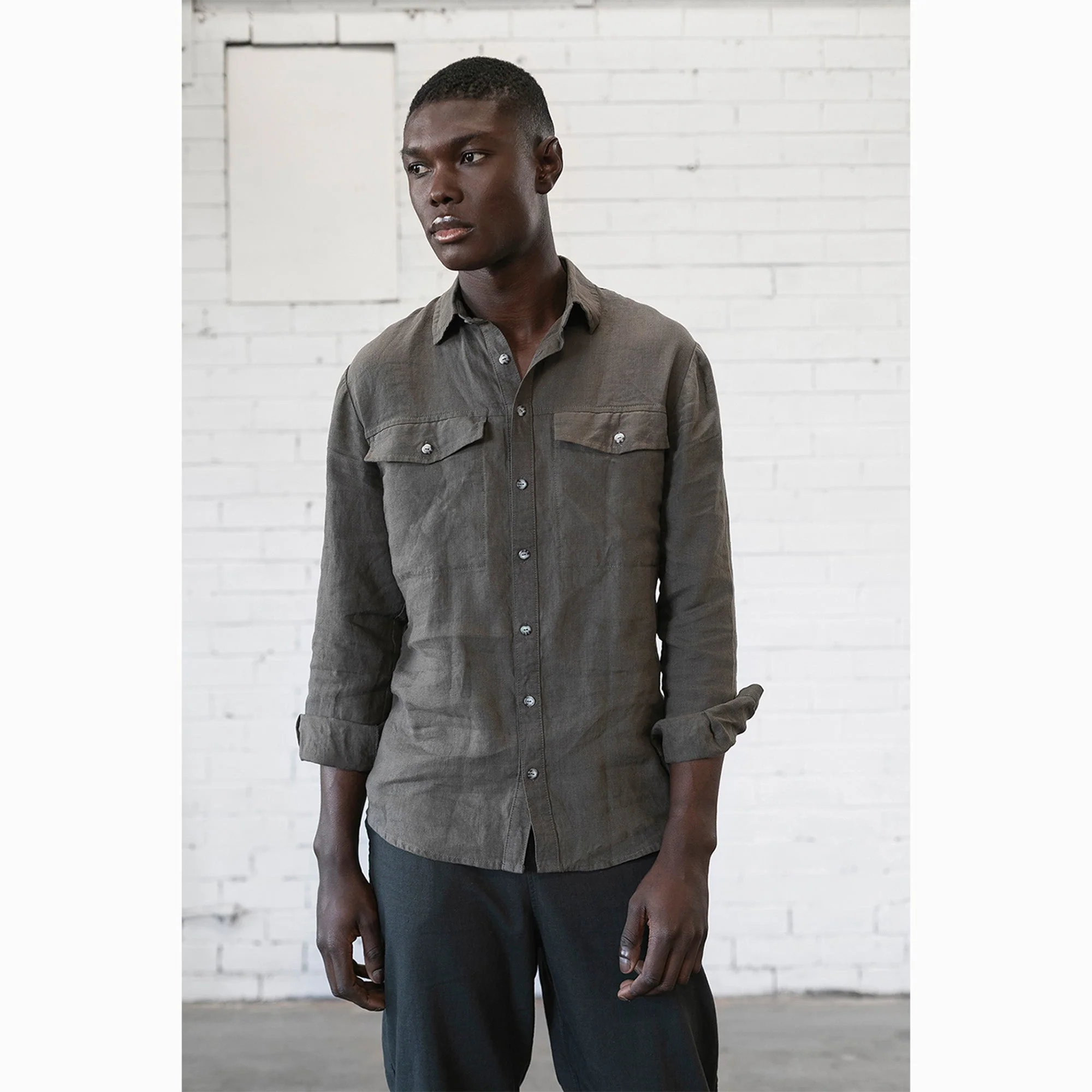 Elbe Textiles - Sanders Button Up - Image 11