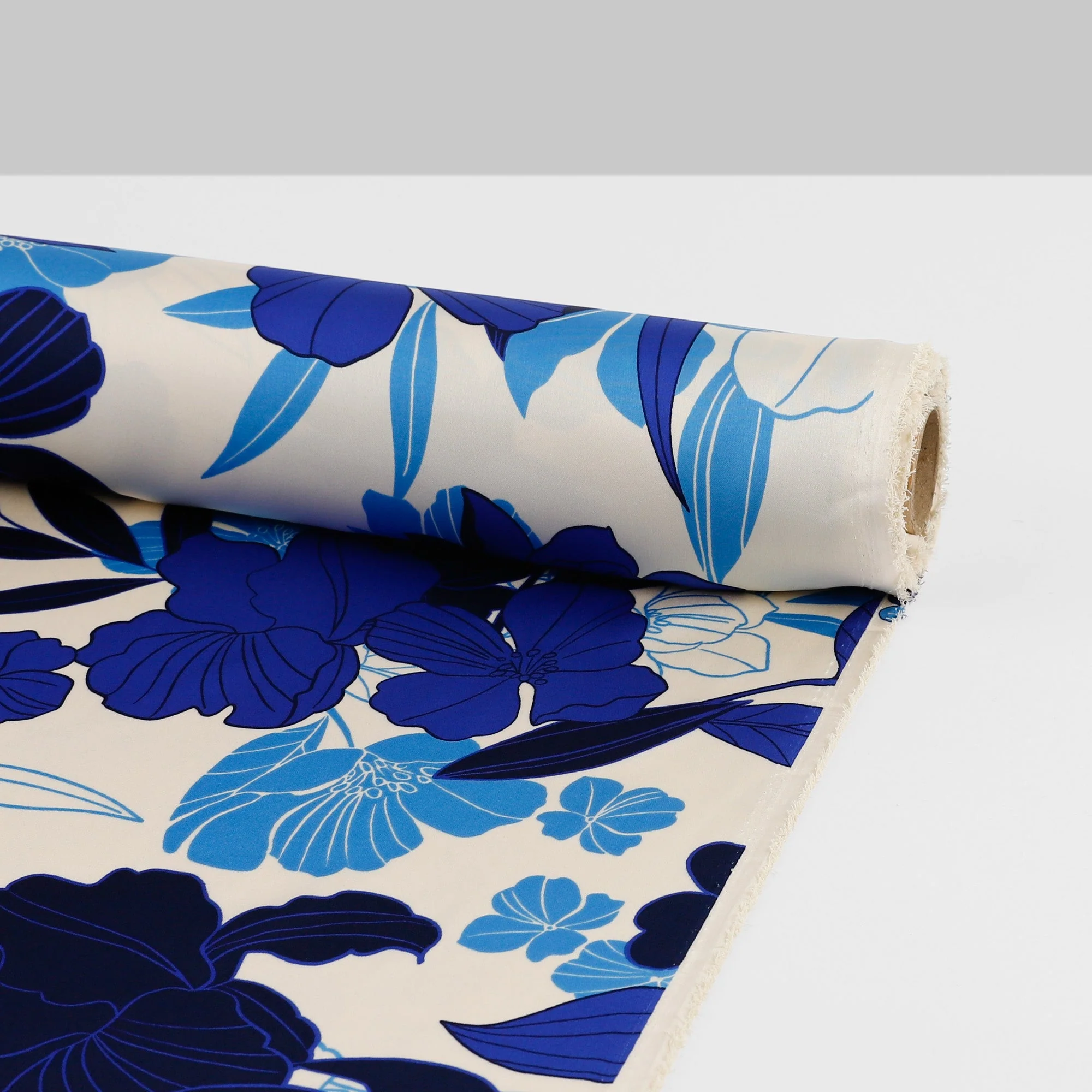 Evening Primrose Poly Sateen - Violet - Image 2