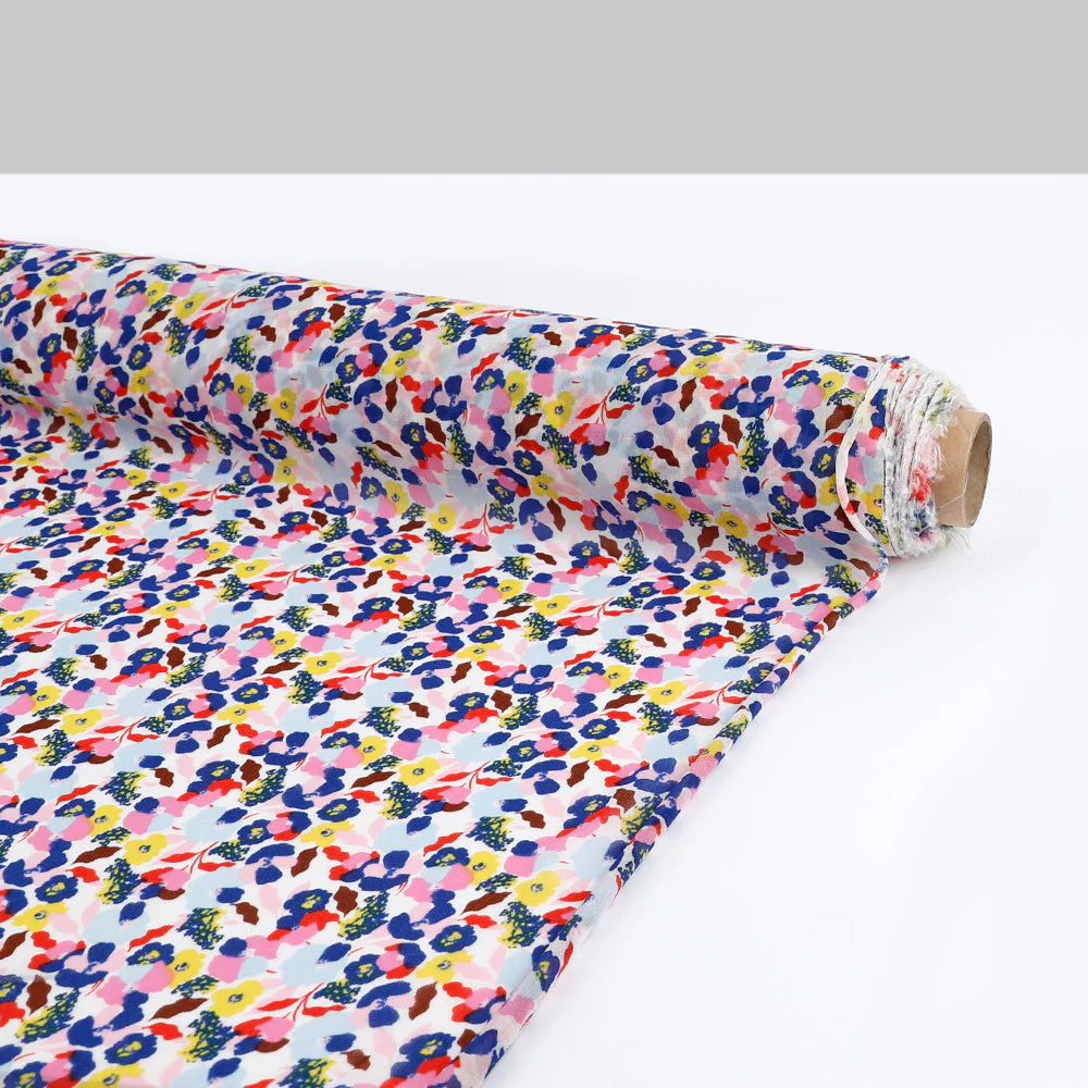 Festival Floral Viscose Georgette - Multi - Image 3