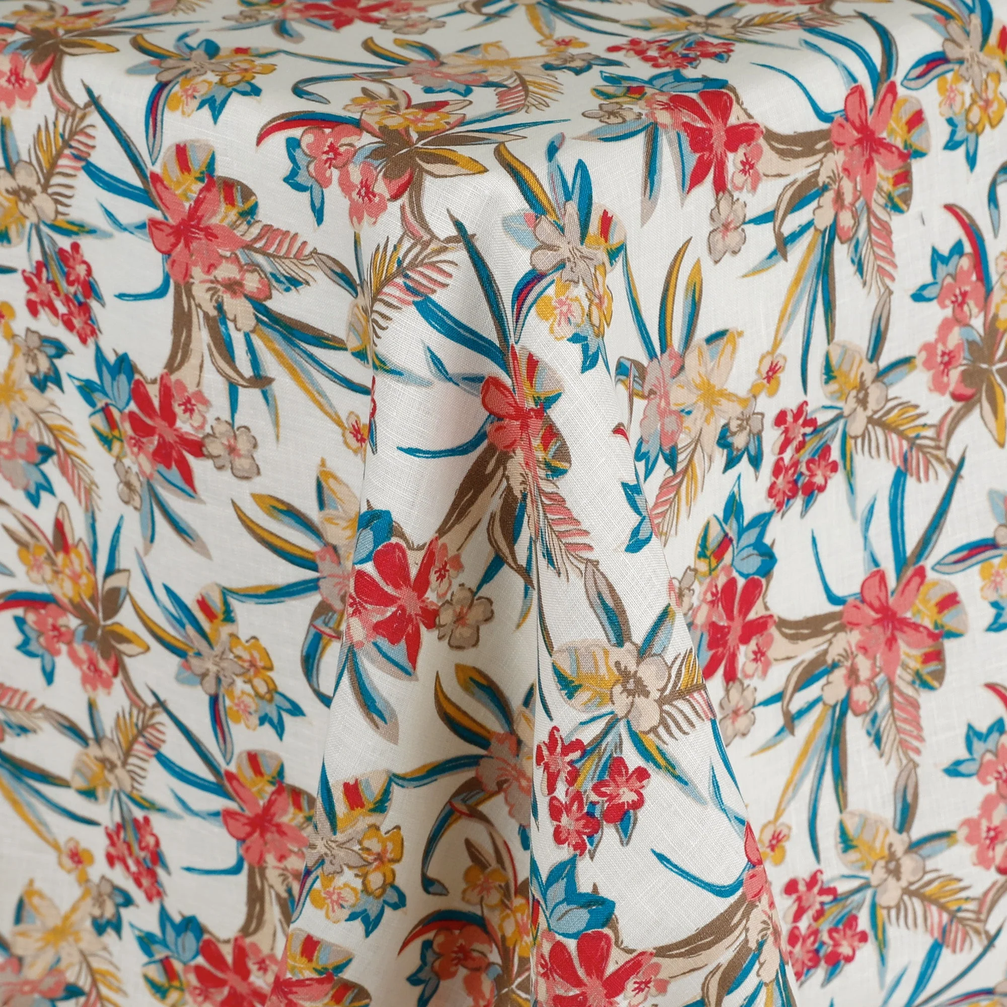 Frangipani Linen - Cream/Multi - Image 2