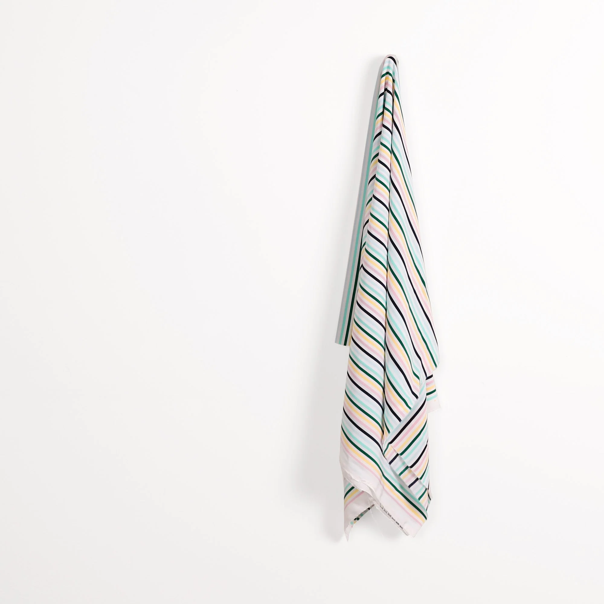 Fun Fair Stripe Viscose Crepe De Chine - Multi - Image 2