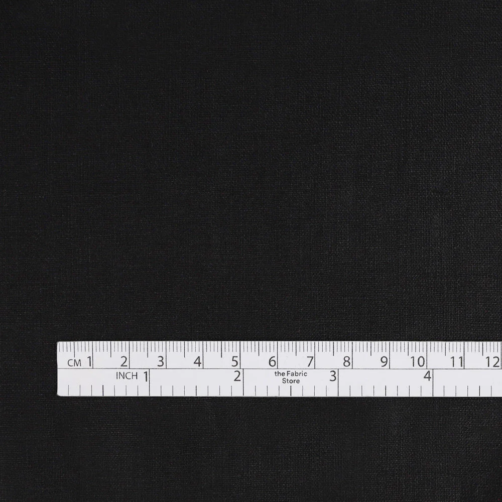 Organic Linen - Black - Image 4