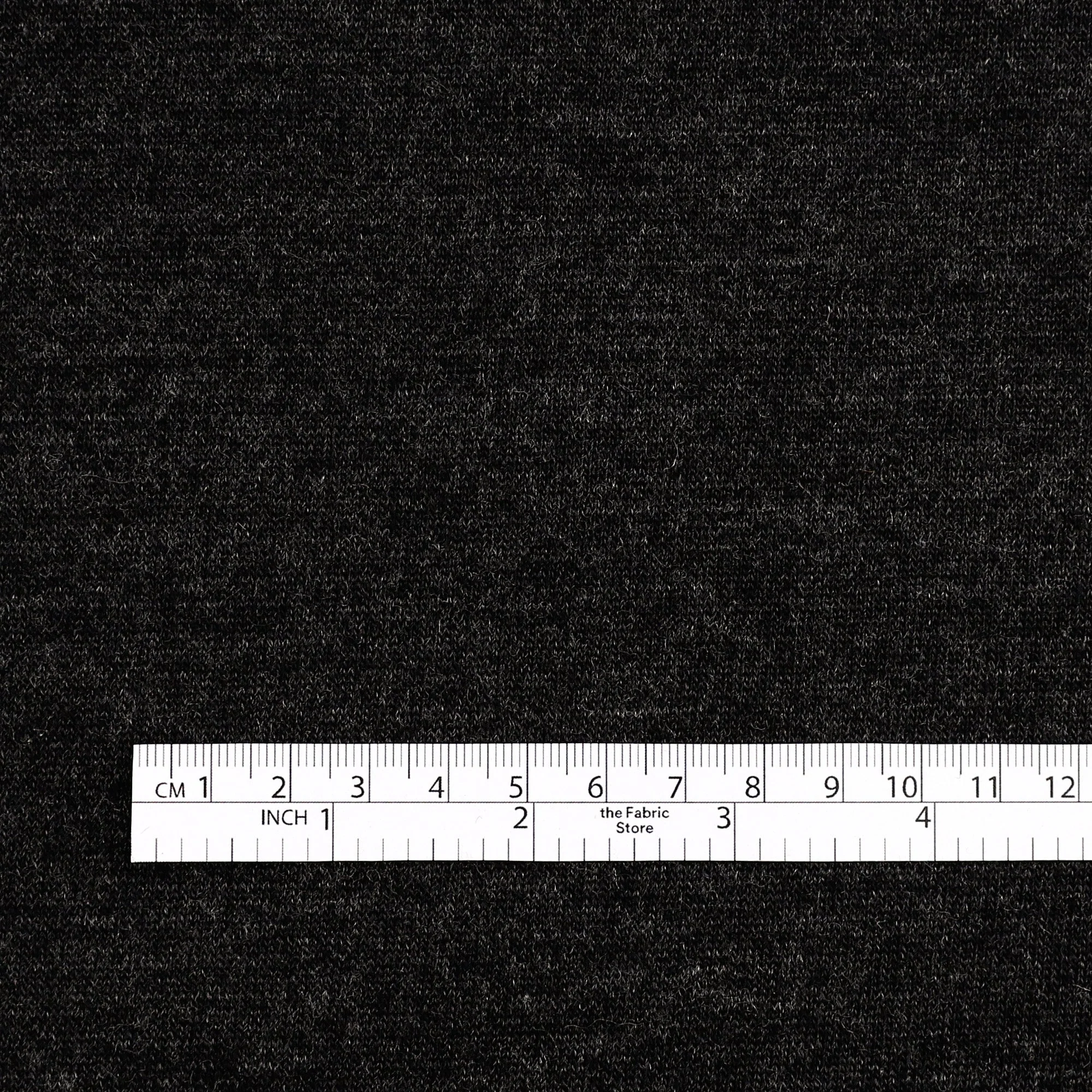 Heavyweight Merino Sweatshirting - Coal - Image 4