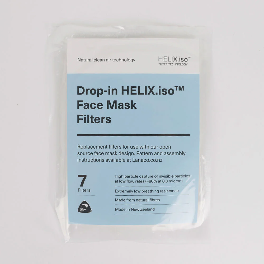 Lanaco Helix.iso Mask Filters - 7 pack
