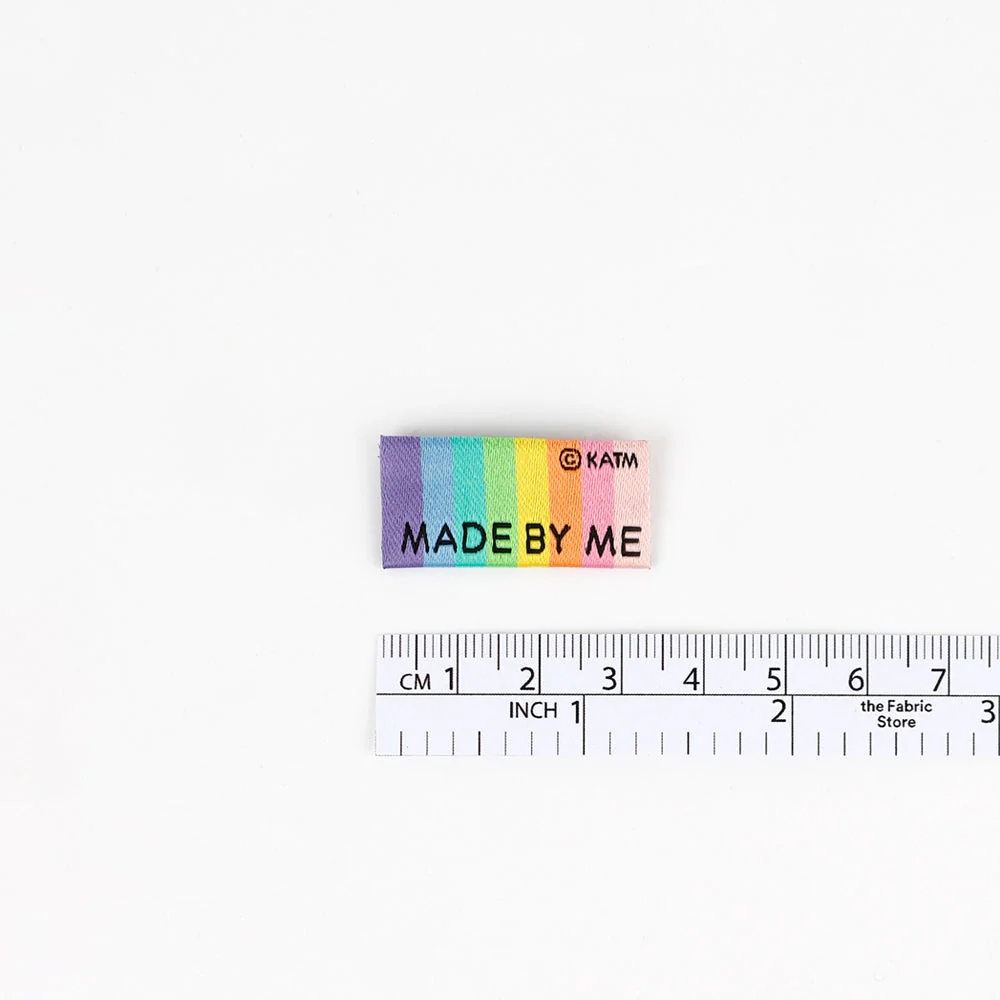 KATM Woven Labels - Rainbow Side Seam - Image 3