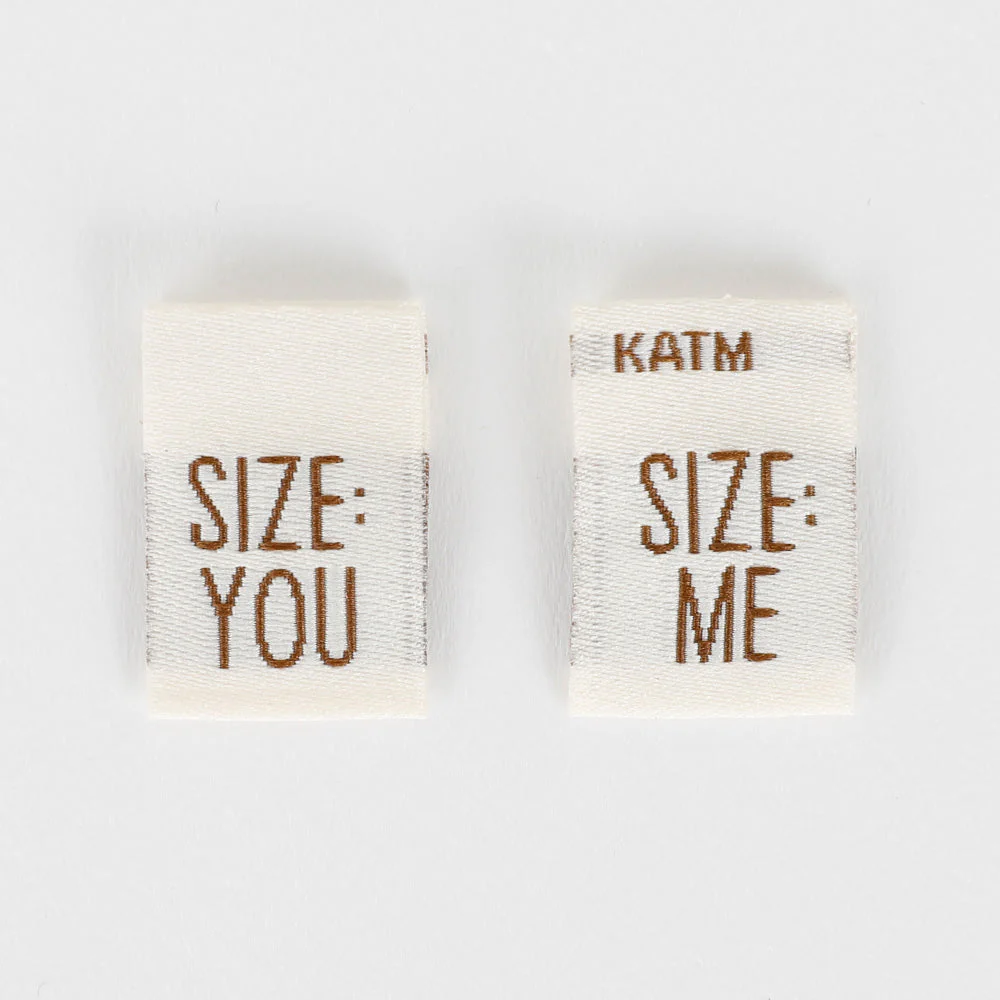 KATM Woven Labels - Size Me Size You - Image 3