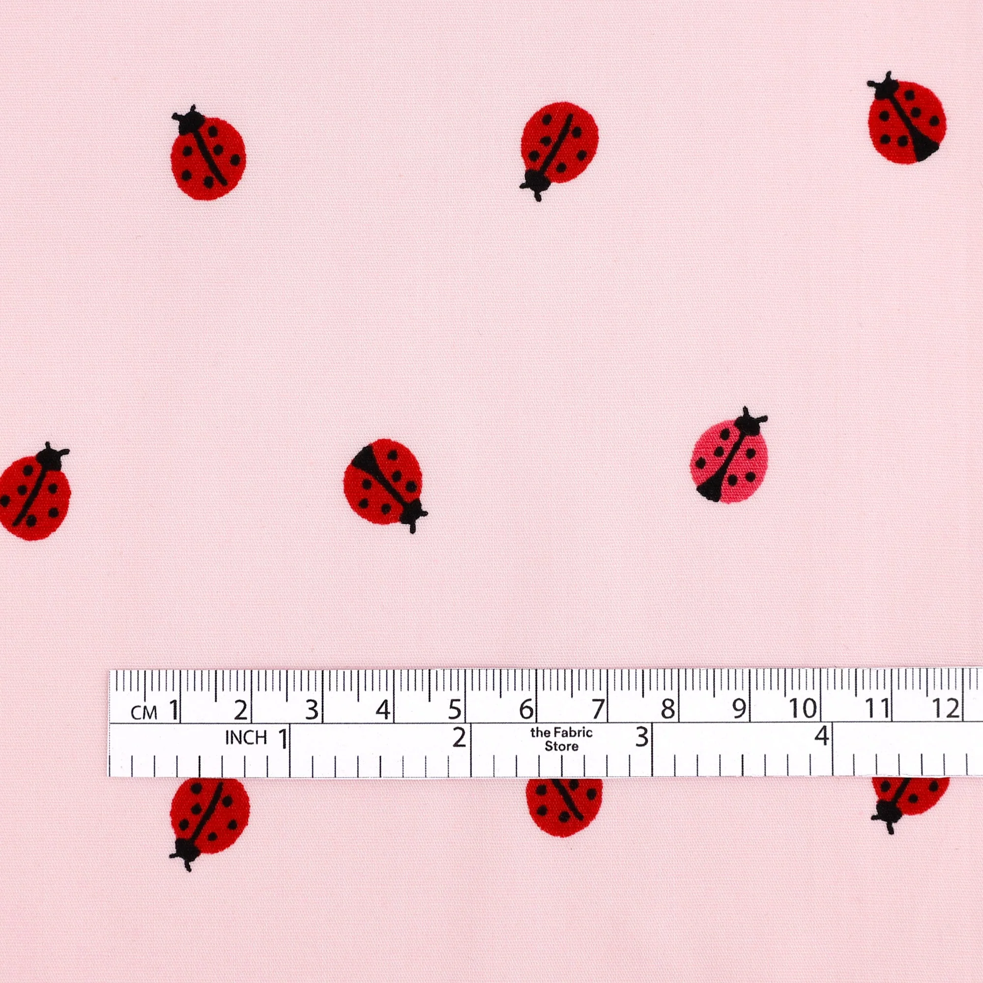 Ladybug Stretch Cotton - Bon Bon - Image 4