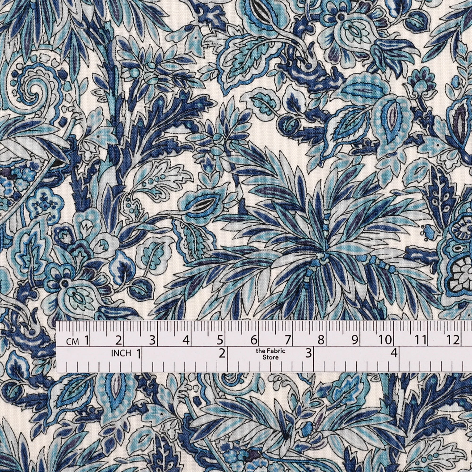 Liberty Augusta Linen/Cotton - Faraway Palm/B - Image 4
