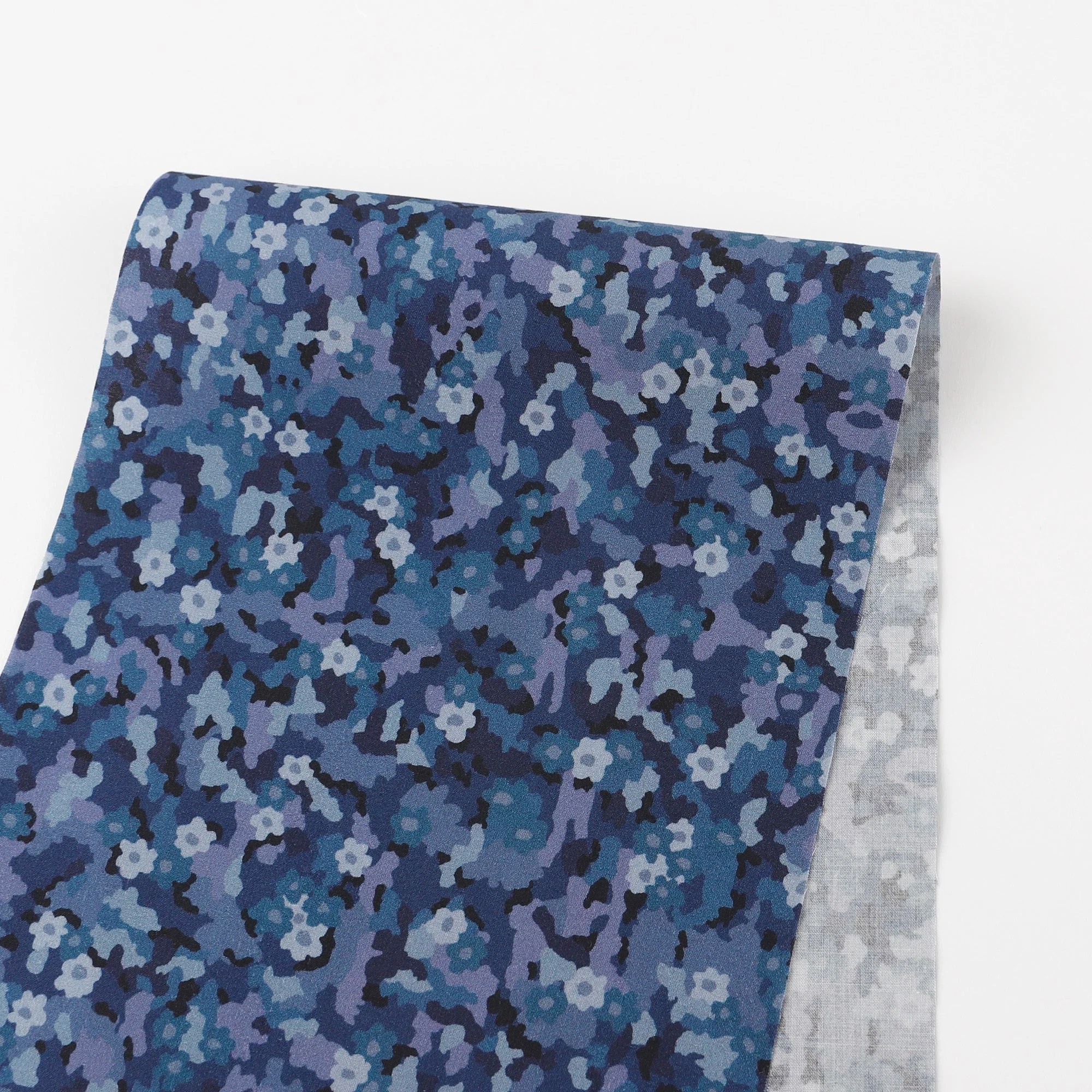 Liberty Piccadilly Poplin - Adam Sapphire/B