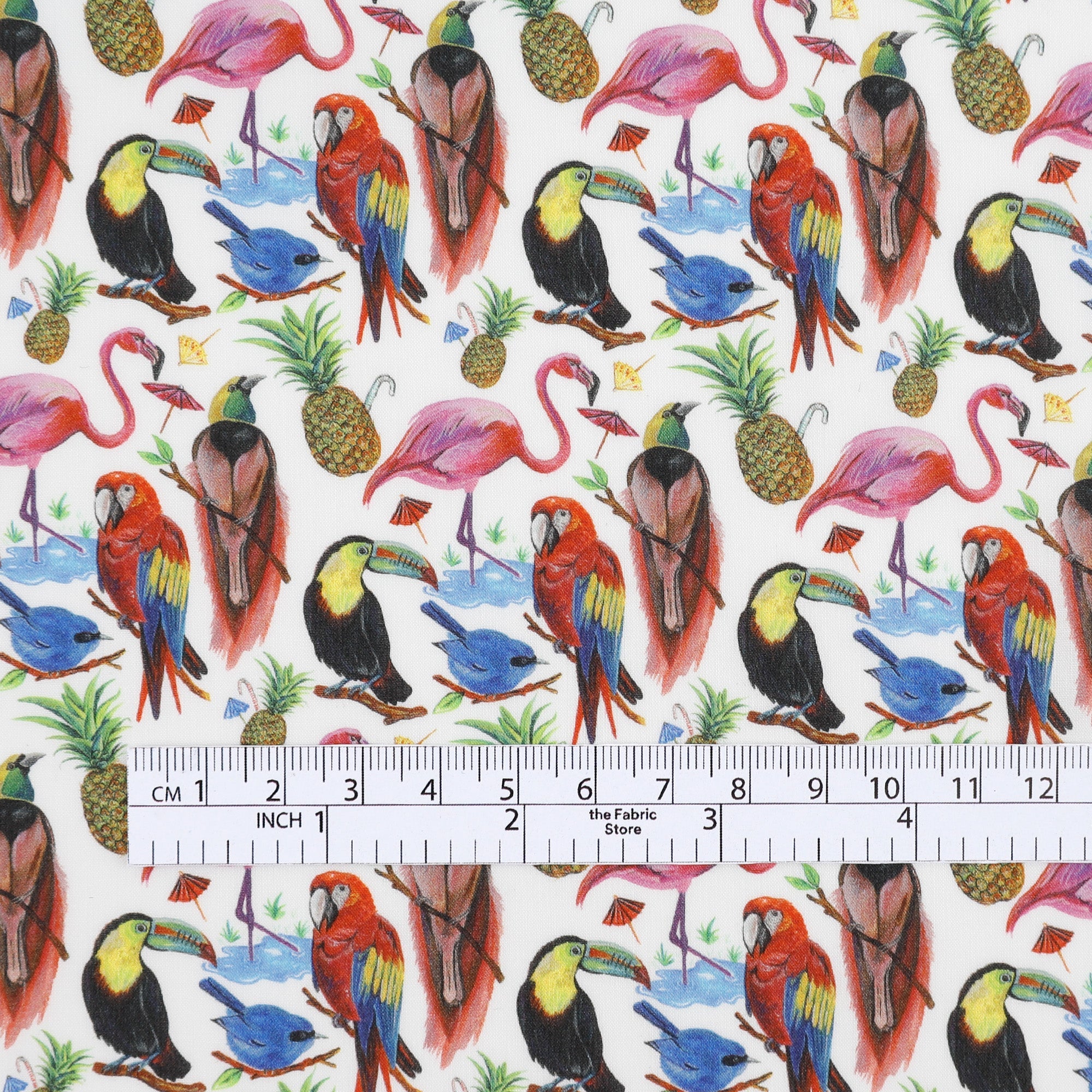 Liberty Tana Lawn - Birds of Paradise/SP - Image 4