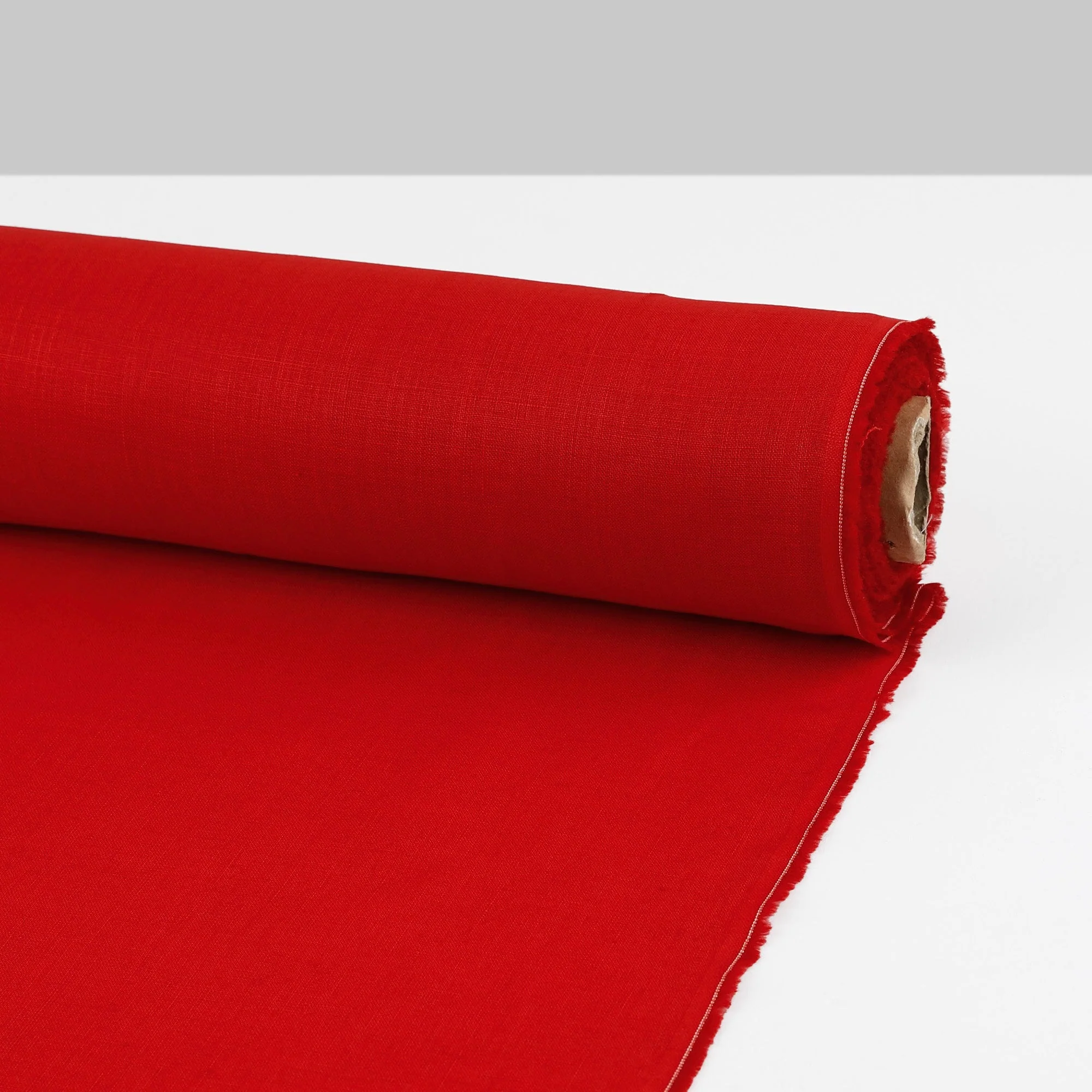 Lightweight Linen - Red - Image 3