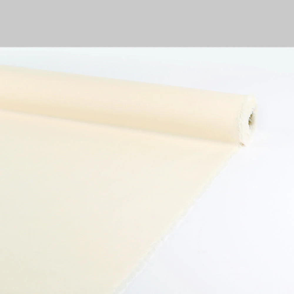 Lightweight Organic Cotton Twill - Greige - Image 3