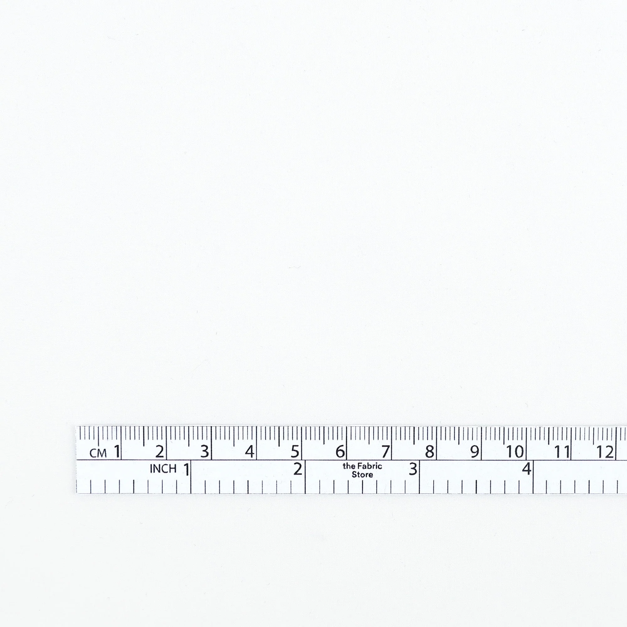 Lightweight Plain Cotton Poplin - White - Image 4
