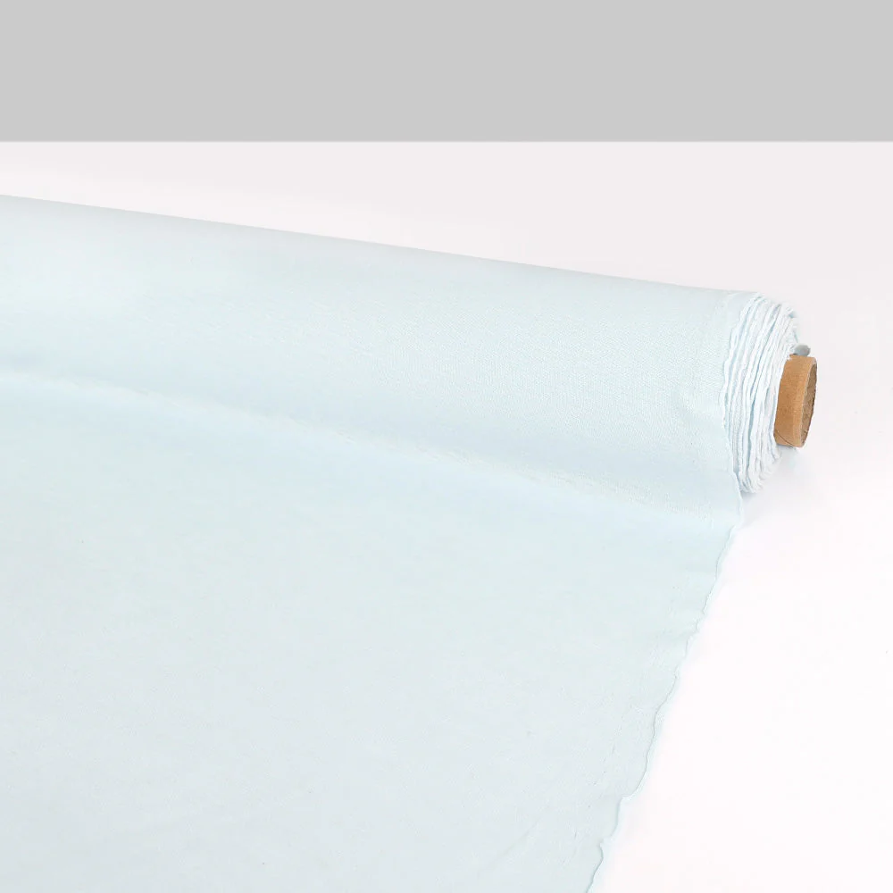 Linen/Tencel Jersey - Ice Blue - Image 3