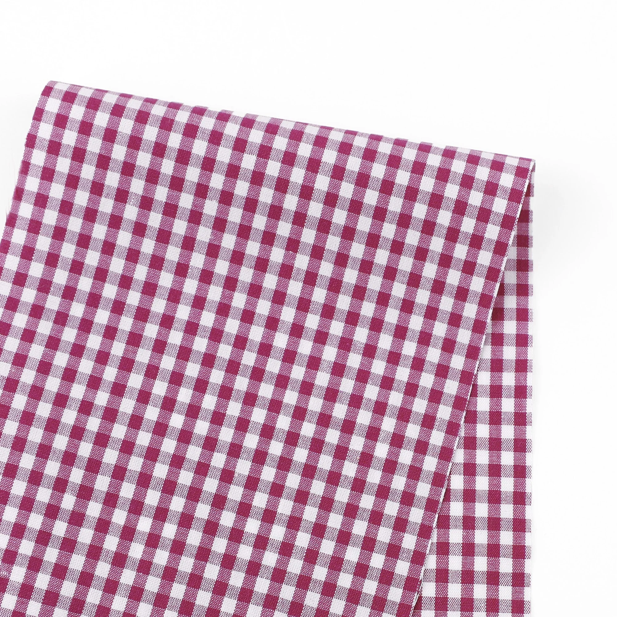 Little Cotton Gingham - Berry