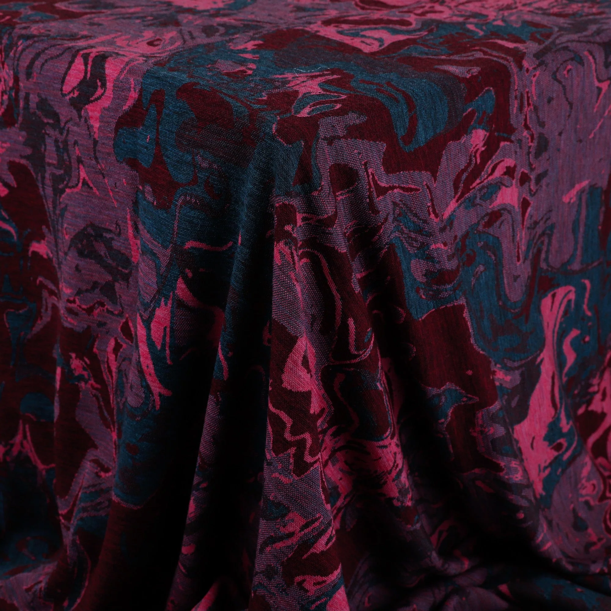 Marbled Magma Merino Jacquard - Jewel - Image 2