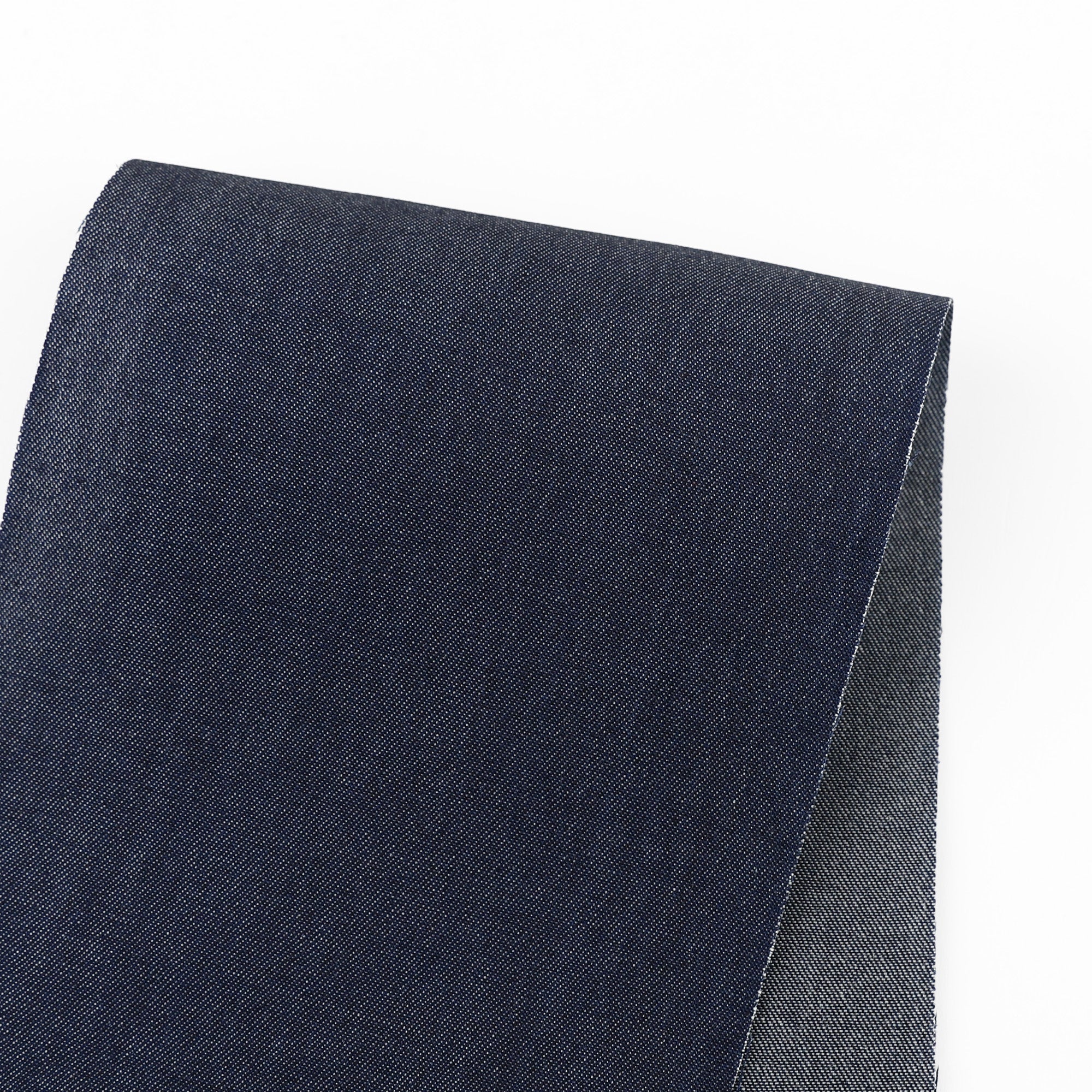 Midweight Cotton Chambray - Dark Indigo