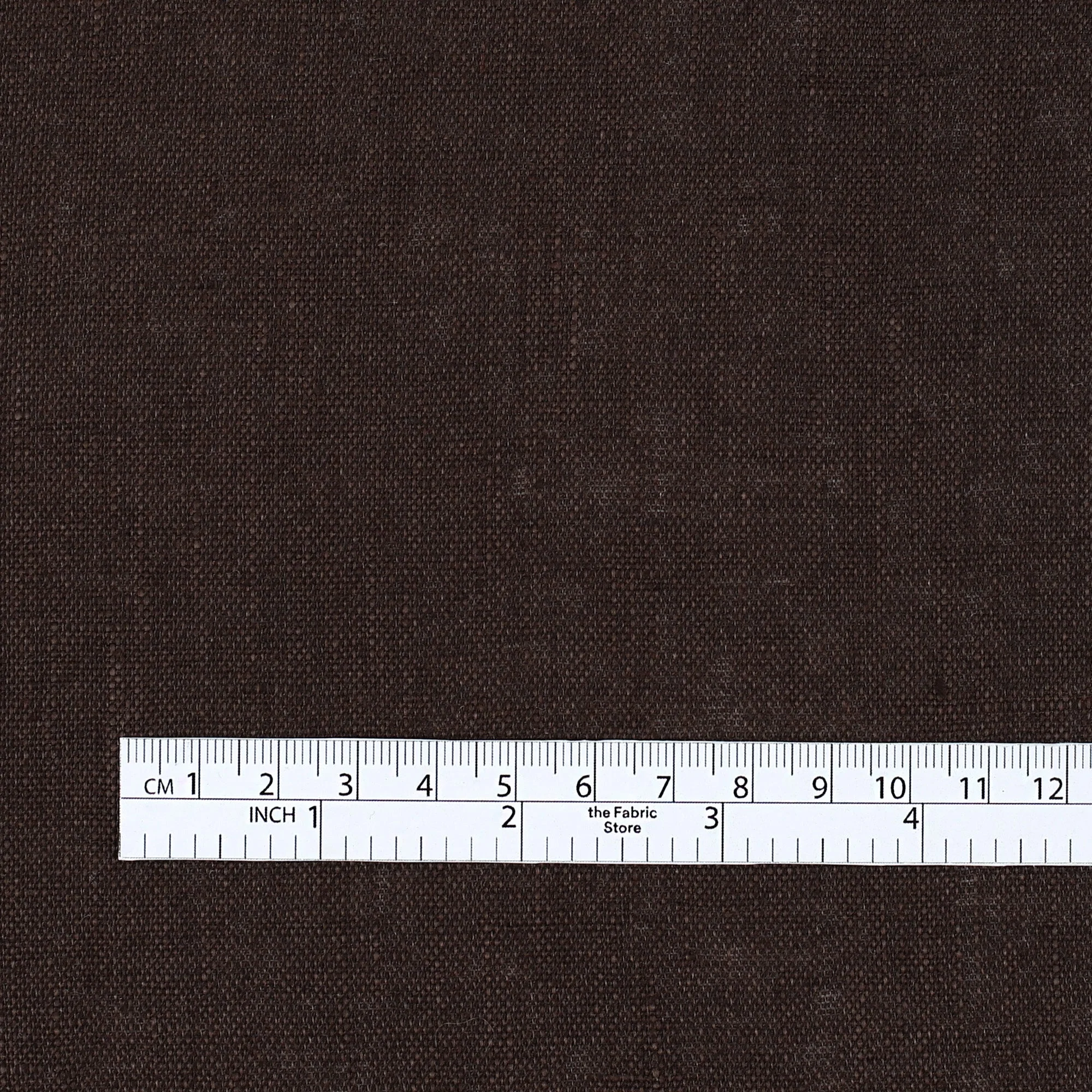 Midweight Linen - Dark Chocolate - Image 4