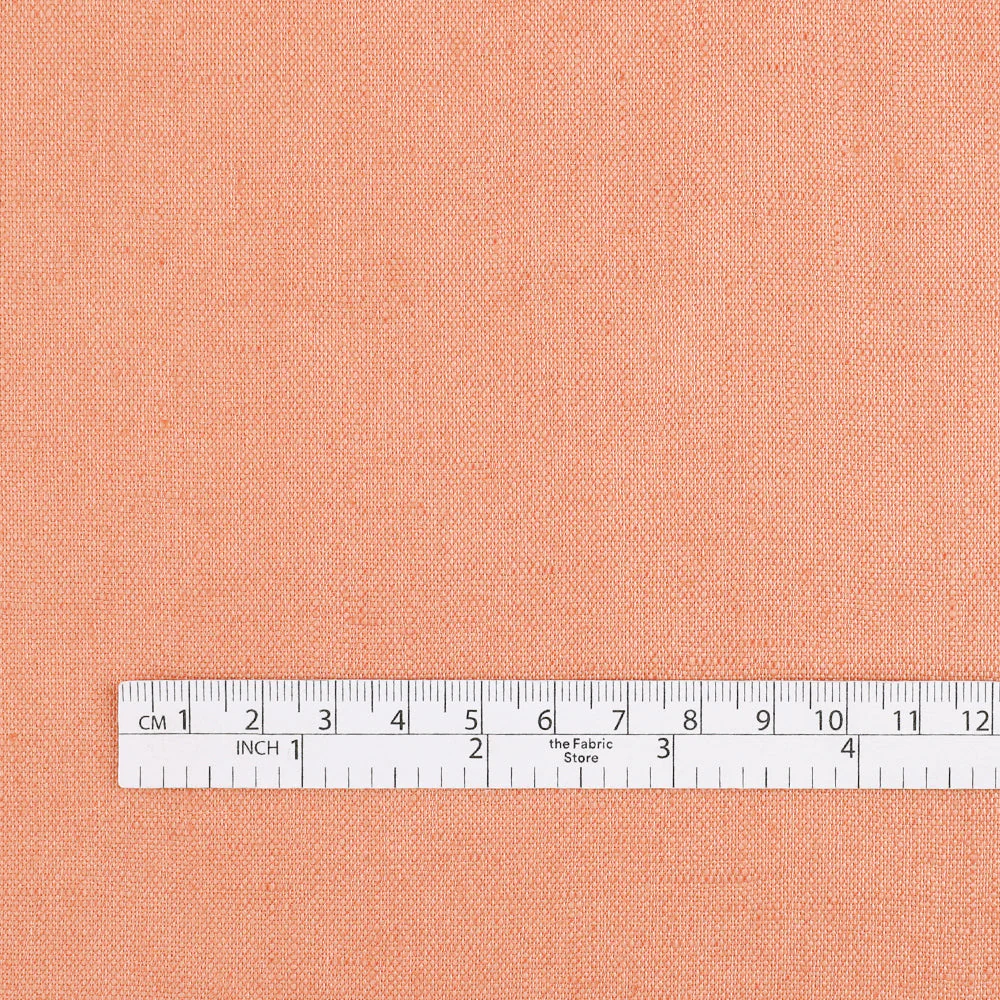 Midweight Linen - Salmon - Image 4