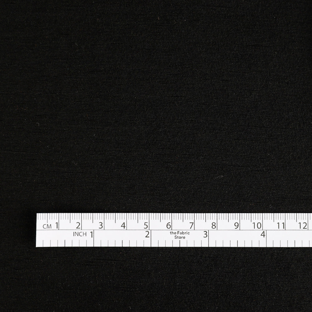 Midweight Merino Jersey - Black - Image 4