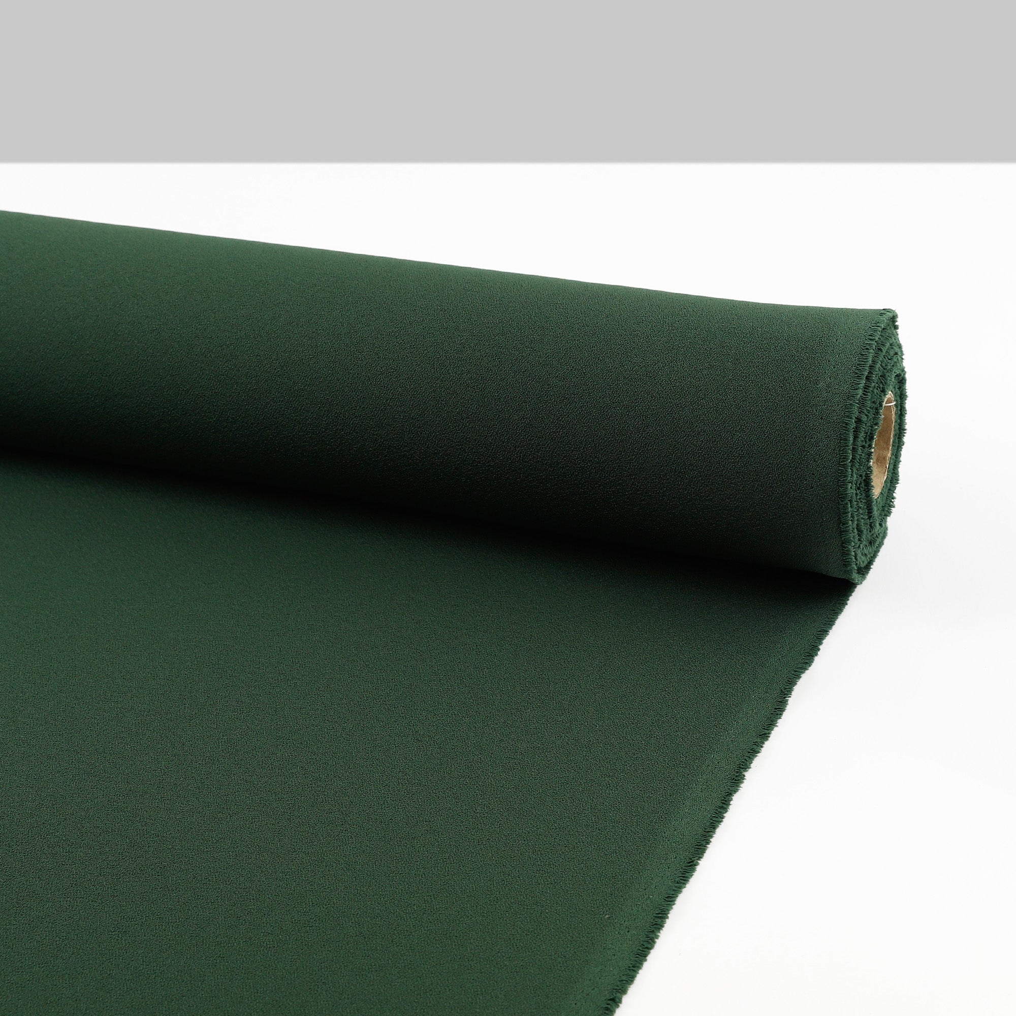 Midweight Recycled Poly Crepe - Fir - Image 3