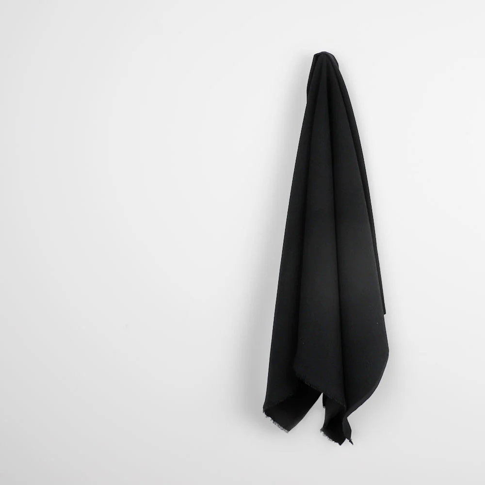 Mottled Suiting - Black - Image 2