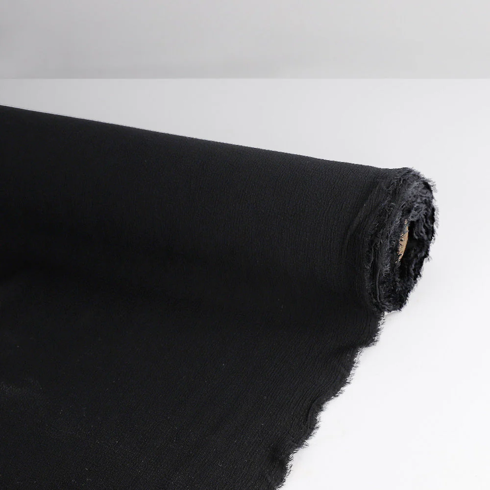 Mottled Suiting - Black - Image 3