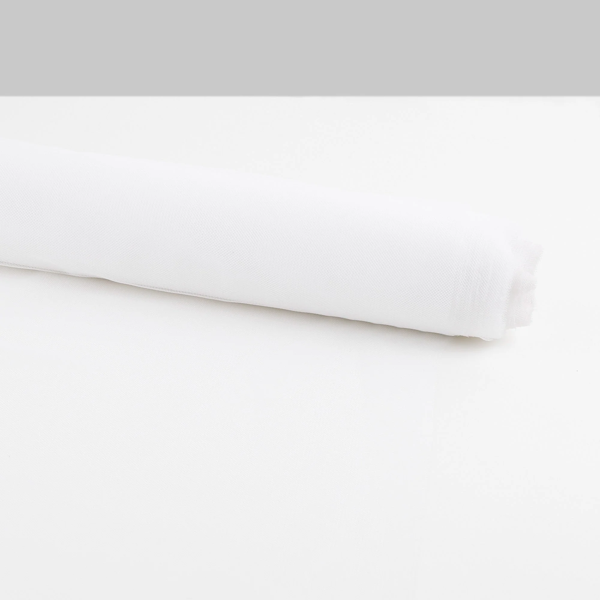 Nylon Tulle - White - Image 3