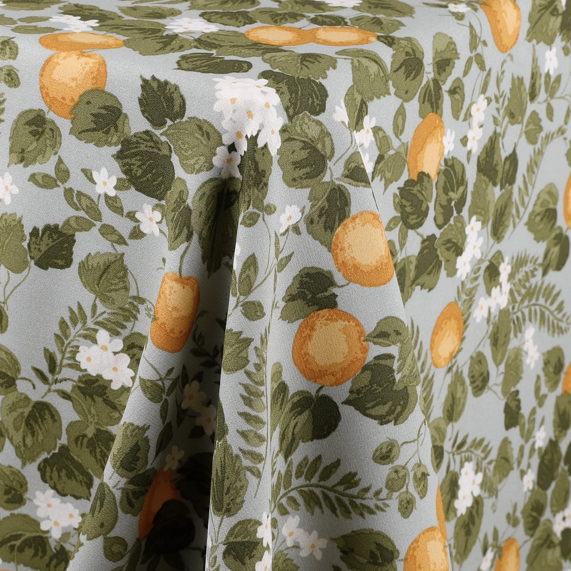 Orange Tree Viscose/Rayon Crepe - Mist - Image 2