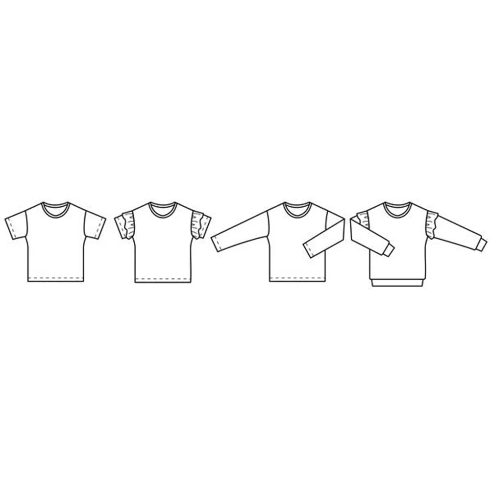 Papercut Patterns - Solar Tee/Sweater - Image 6