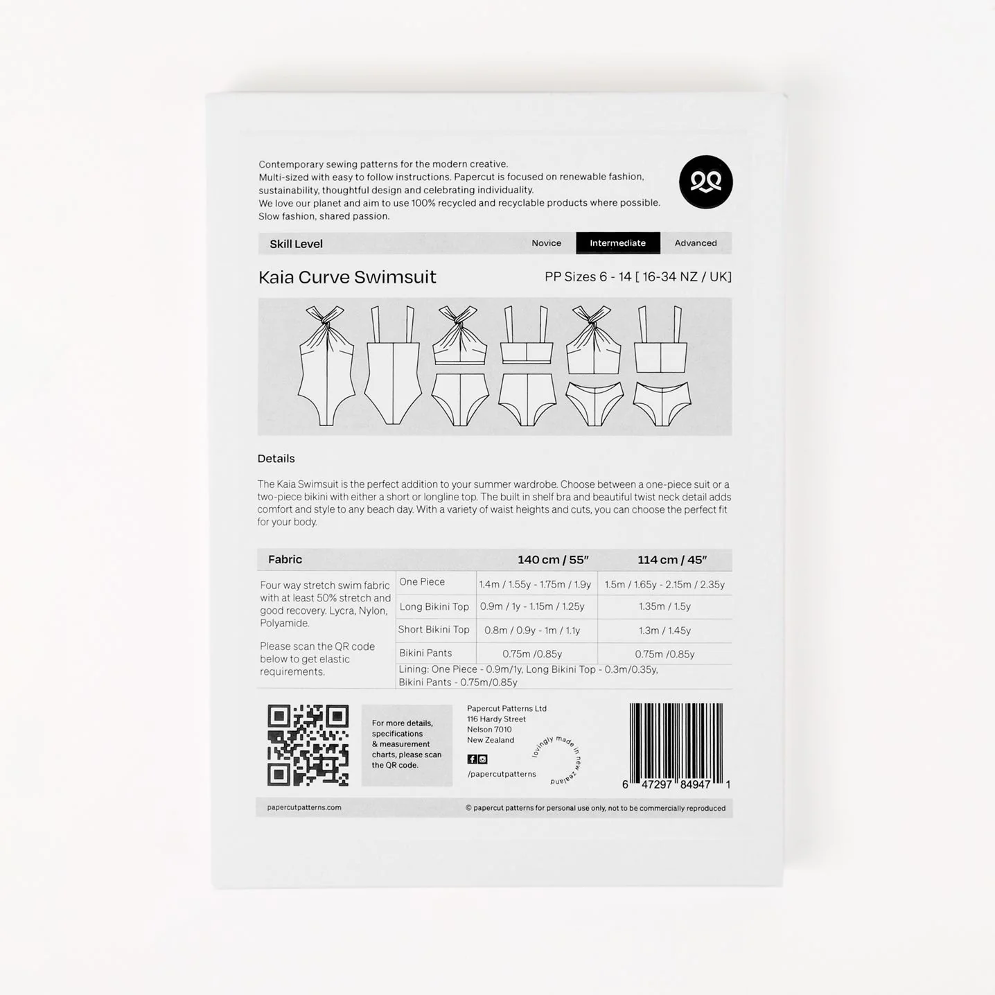 Papercut Patterns - Kaia Swimsuit Curve - Image 2