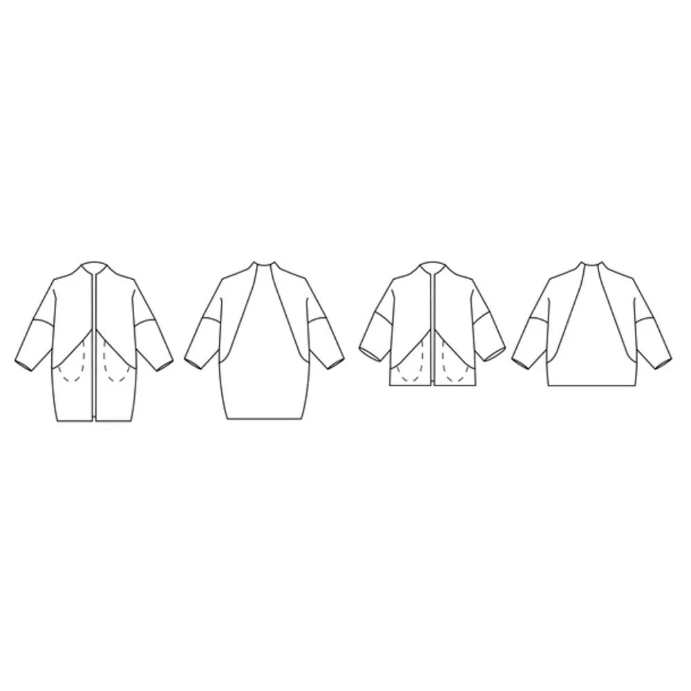 Papercut Patterns - Nova Curve Coat - Image 5