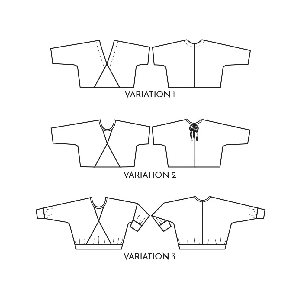 Papercut Patterns - Pinnacle Curve Top/Sweater - Image 5