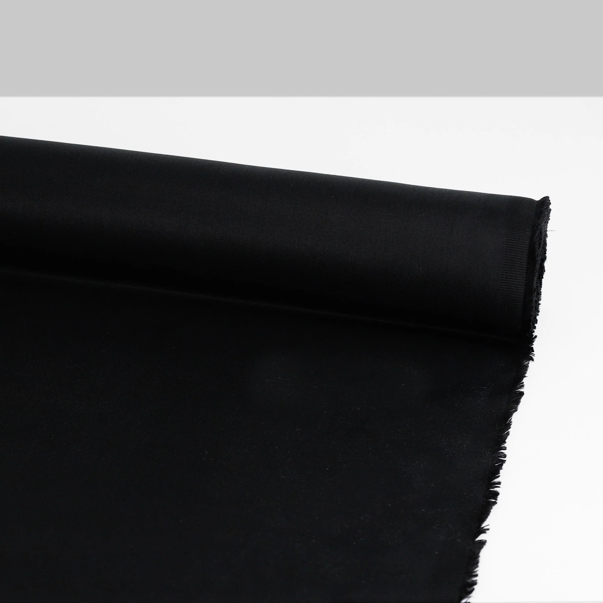 Peached Tencel Twill - Midnight - Image 3