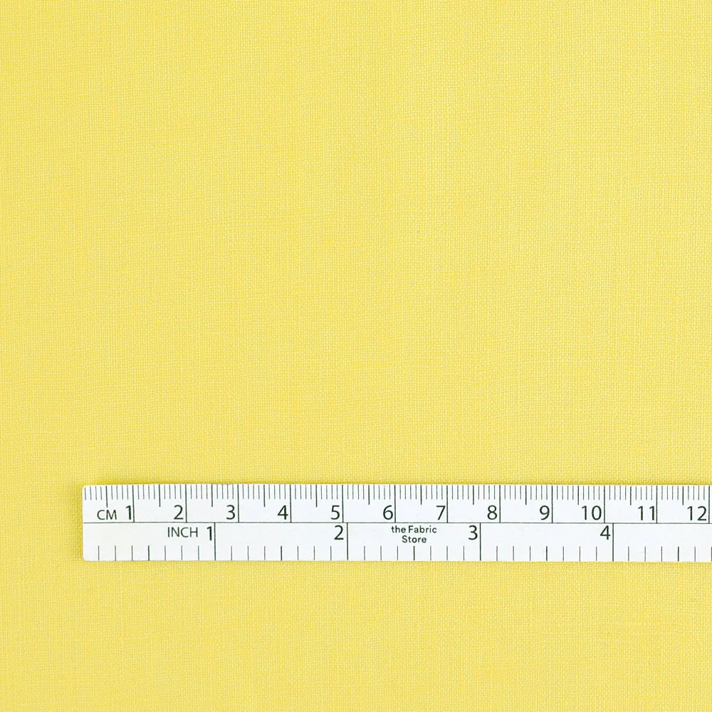 Plain Weave Linen - Lemonade - Image 4