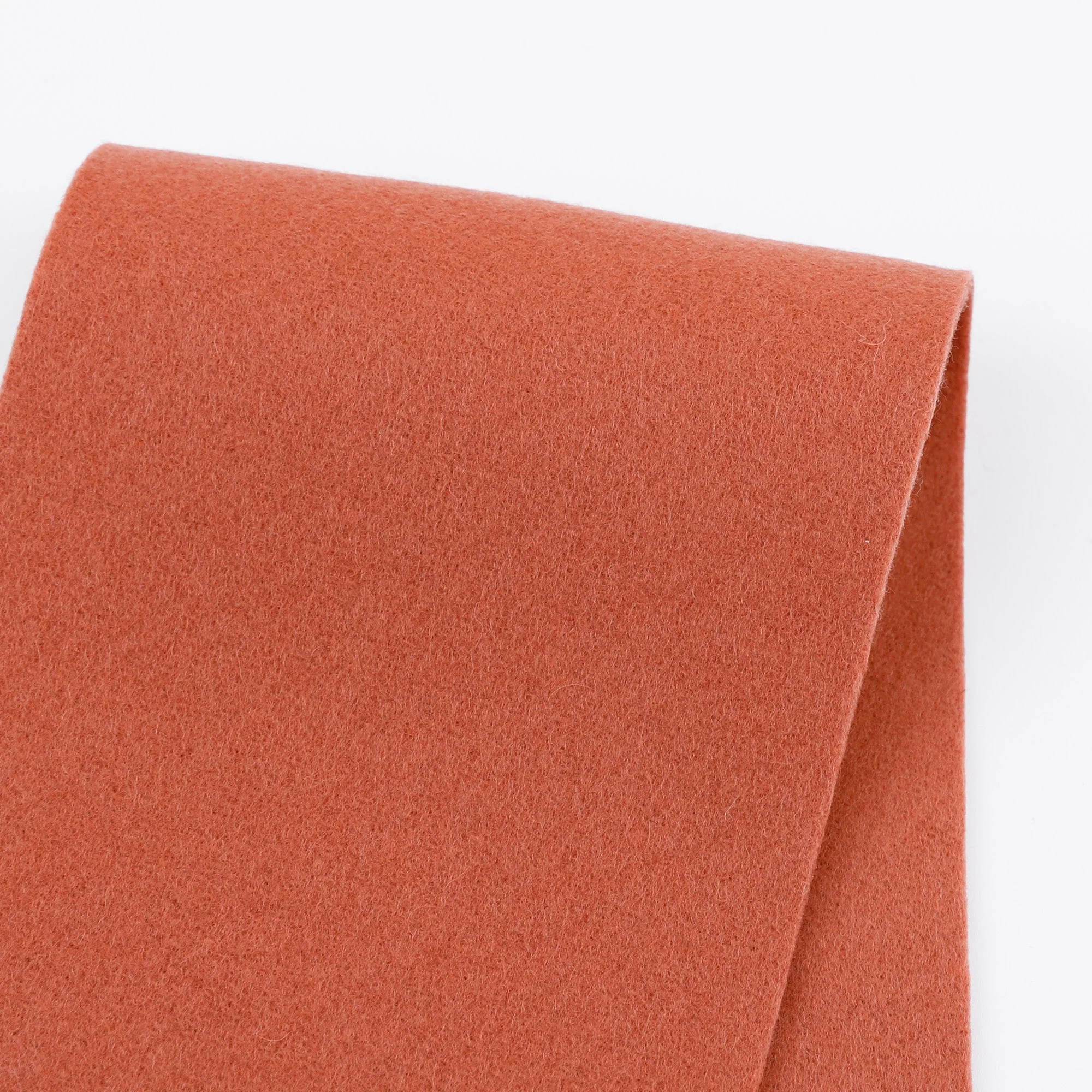 Pure Wool Coating - Red Clay