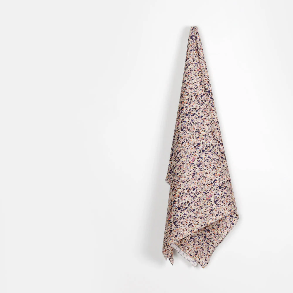 Refracted Sprinkle Cotton Sateen - Grape Mix - Image 2
