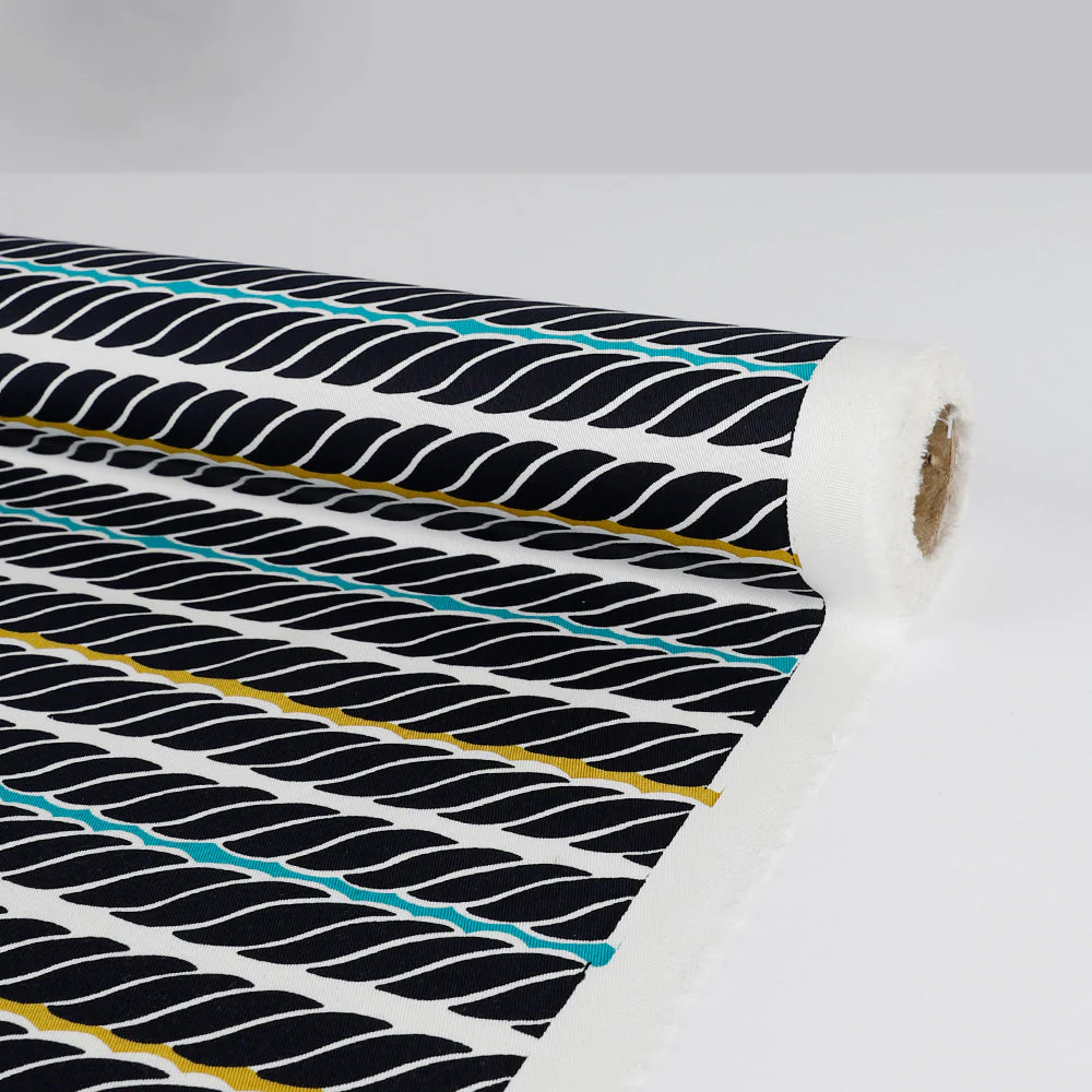 Rope Print Cotton Twill - Image 3