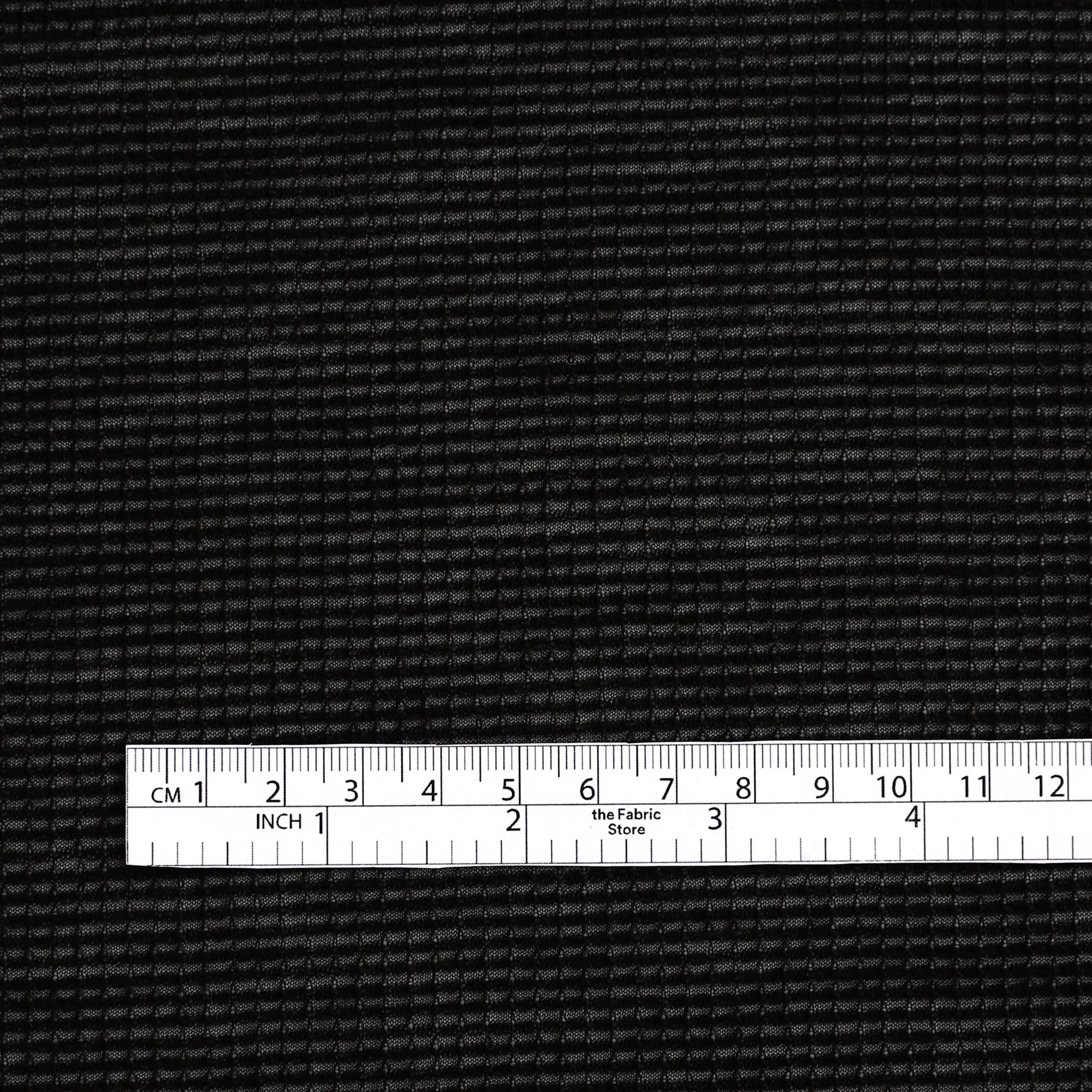 RWS Merino Blend Stretch Mesh - Ebony - Image 4